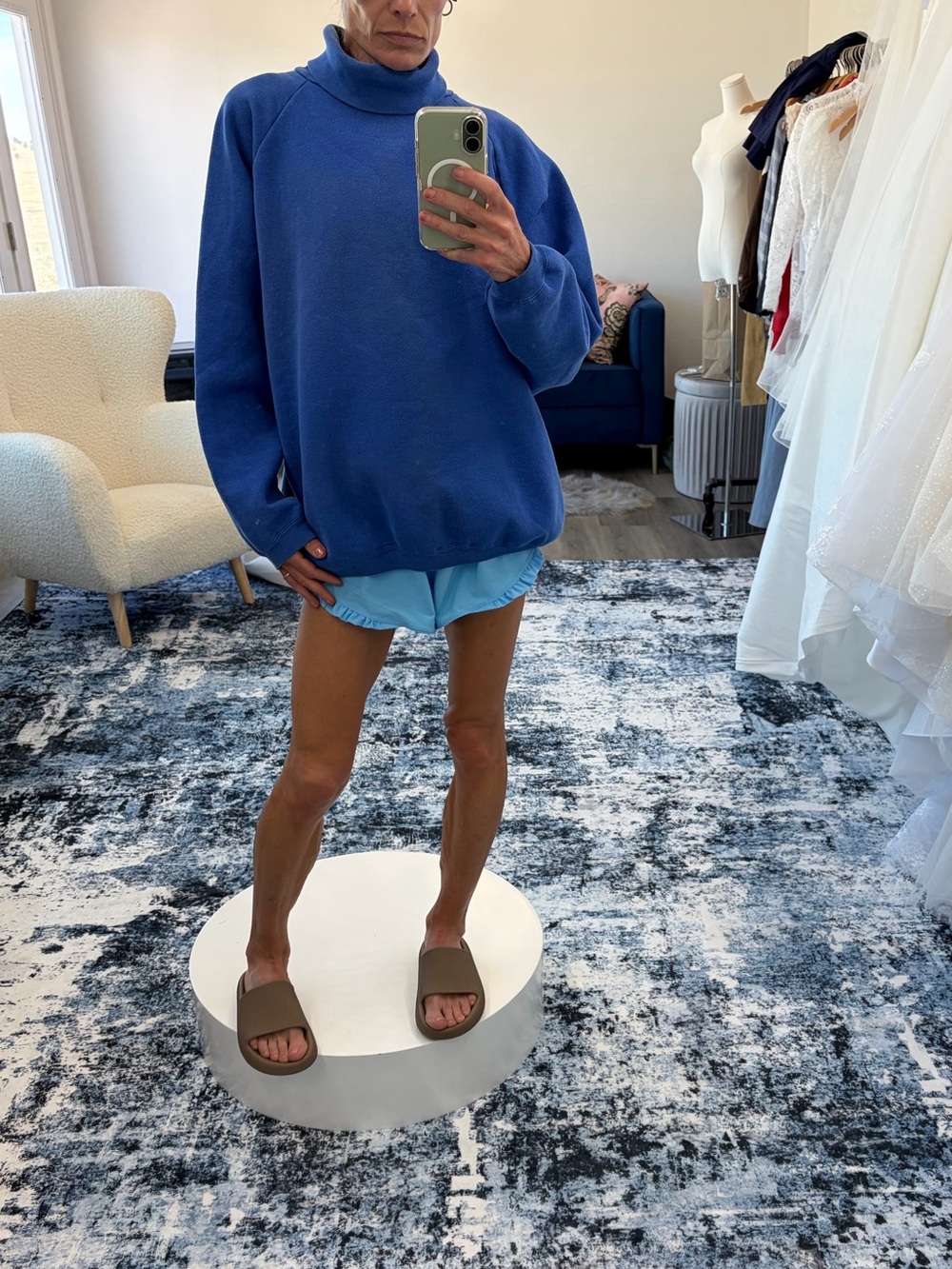 80s Vintage Gap Cobalt Blue Sweatshirt, #80svintage #vintageathleticwear